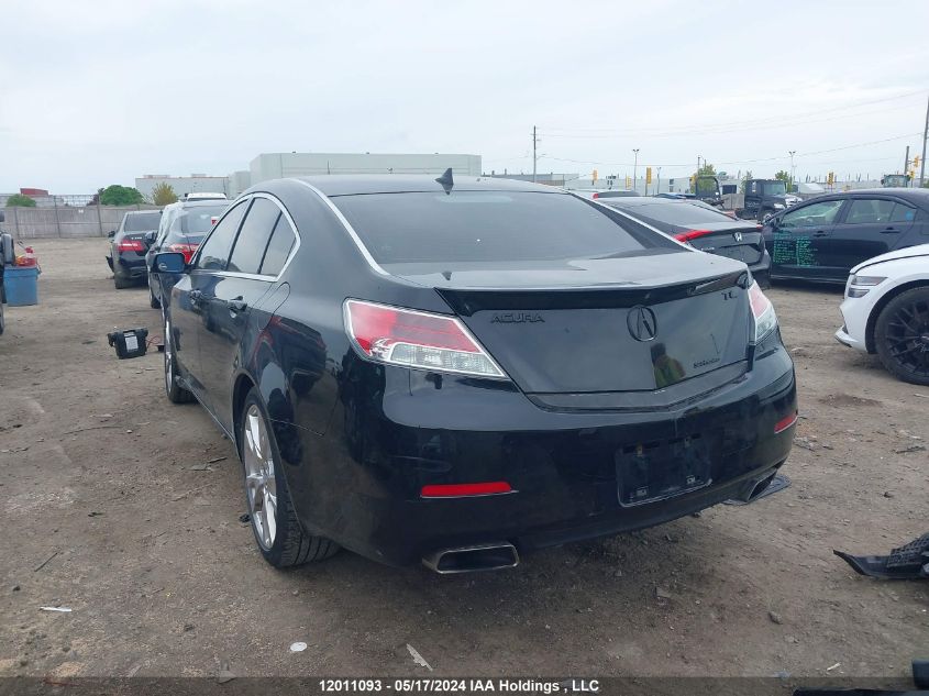 2012 Acura Tl VIN: 19UUA9F78CA802321 Lot: 12011093