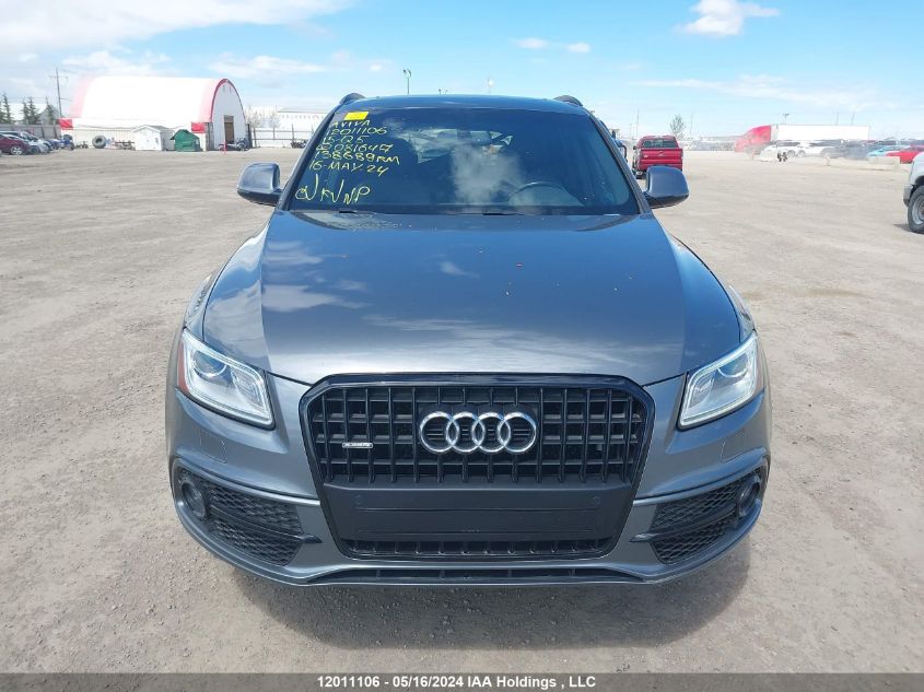 2015 Audi Q5 VIN: WA1MGCFP2FA081647 Lot: 12011106