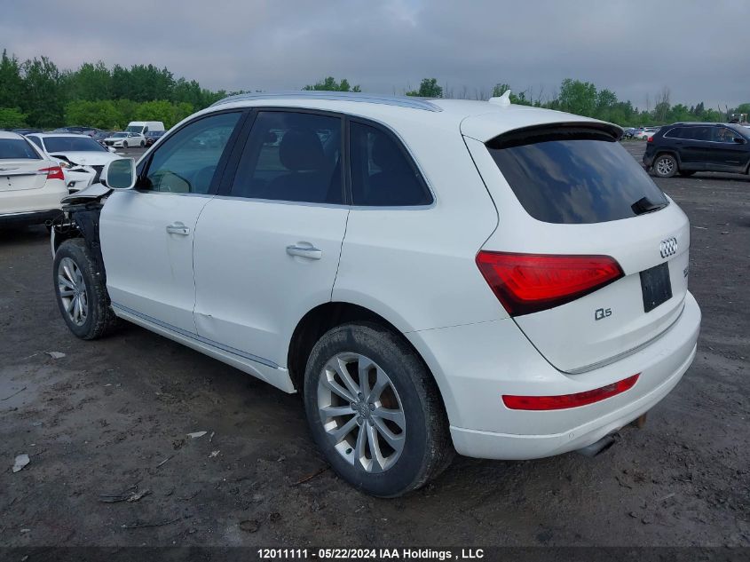 2015 Audi Q5 VIN: WA1LFCFP3FA128277 Lot: 12011111