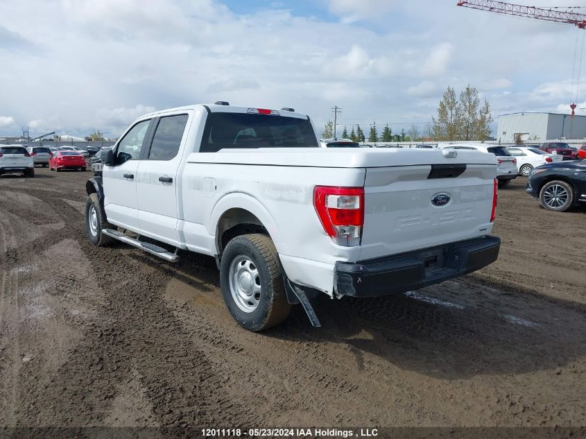 2022 Ford F150 Supercrew VIN: 1FTFW1E88NFB78899 Lot: 12011118