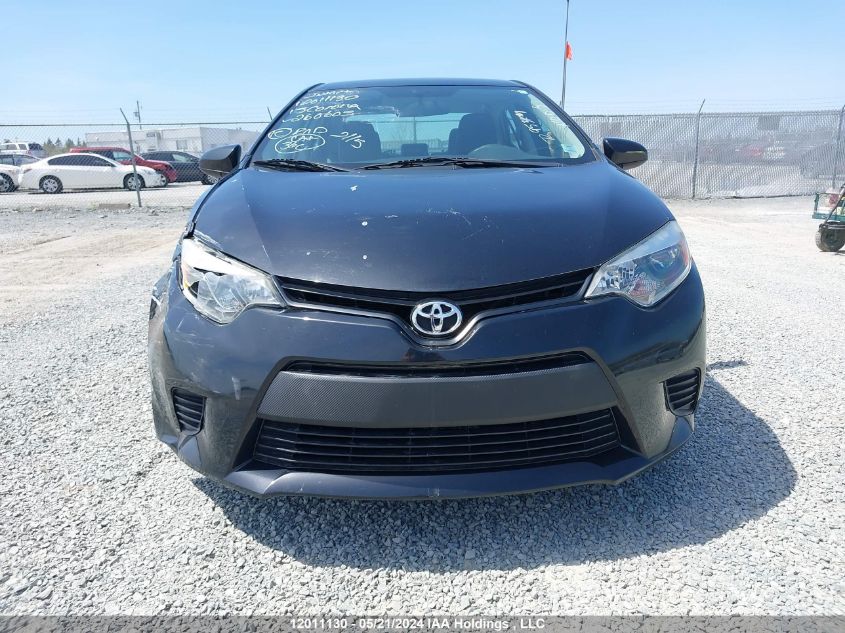 2015 Toyota Corolla Le VIN: 2T1BURHE5FC260605 Lot: 12011130