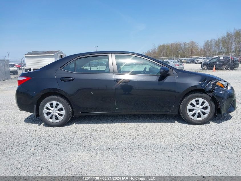 2015 Toyota Corolla Le VIN: 2T1BURHE5FC260605 Lot: 12011130