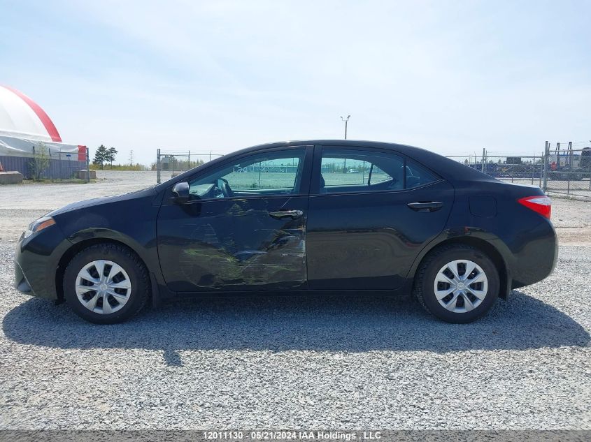 2015 Toyota Corolla Le VIN: 2T1BURHE5FC260605 Lot: 12011130