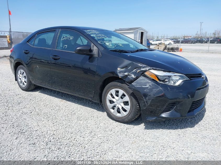 2015 Toyota Corolla Le VIN: 2T1BURHE5FC260605 Lot: 12011130