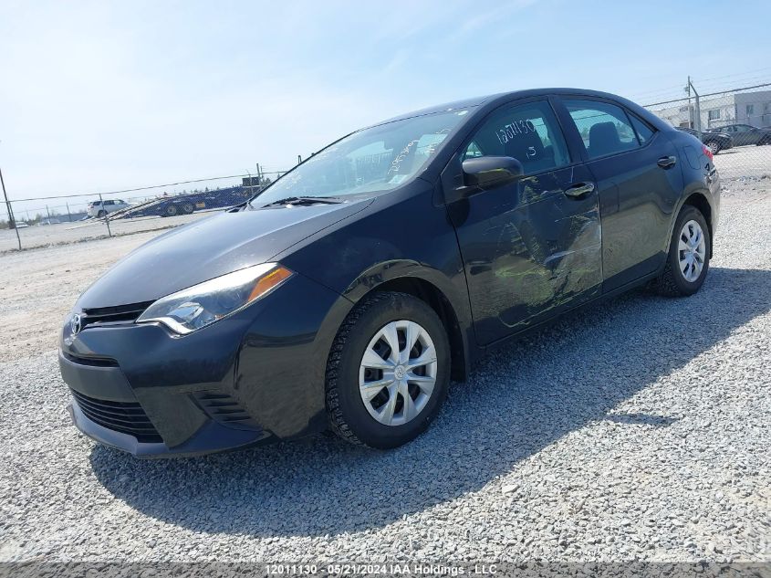 2015 Toyota Corolla Le VIN: 2T1BURHE5FC260605 Lot: 12011130