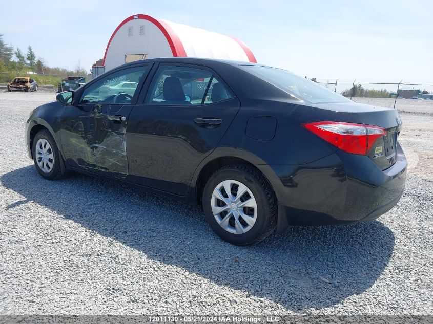 2015 Toyota Corolla Le VIN: 2T1BURHE5FC260605 Lot: 12011130