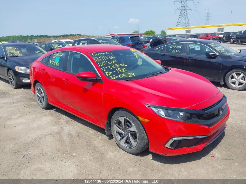 2020 Honda Civic Sedan VIN: 2HGFC2F56LH025406 Lot: 12011136