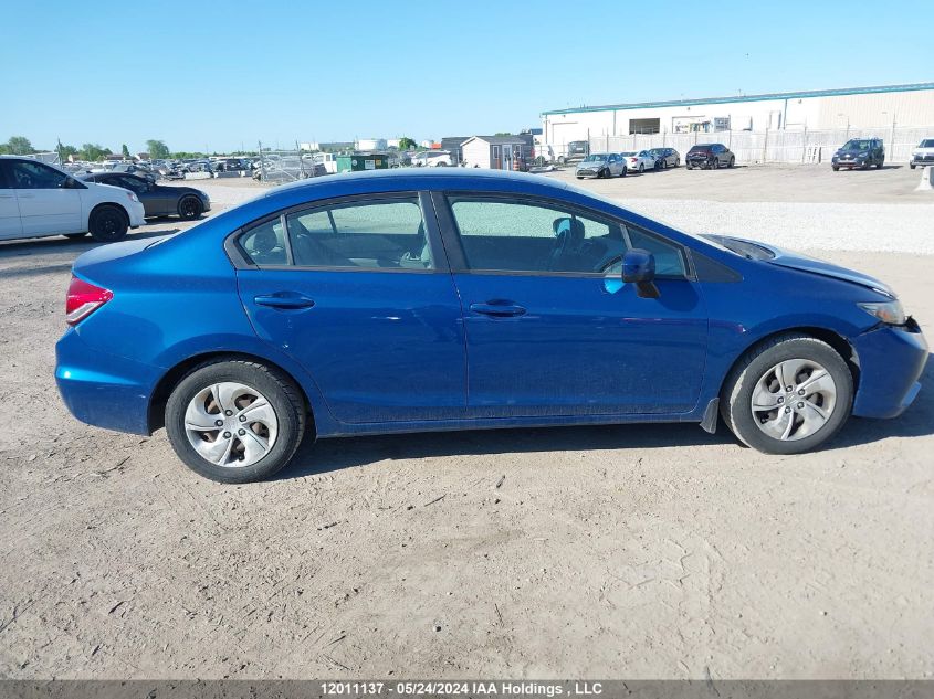 2014 Honda Civic Sedan VIN: 2HGFB2F46EH041828 Lot: 12011137