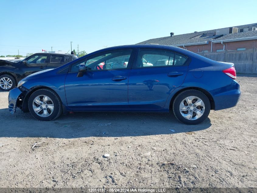 2014 Honda Civic Sedan VIN: 2HGFB2F46EH041828 Lot: 12011137