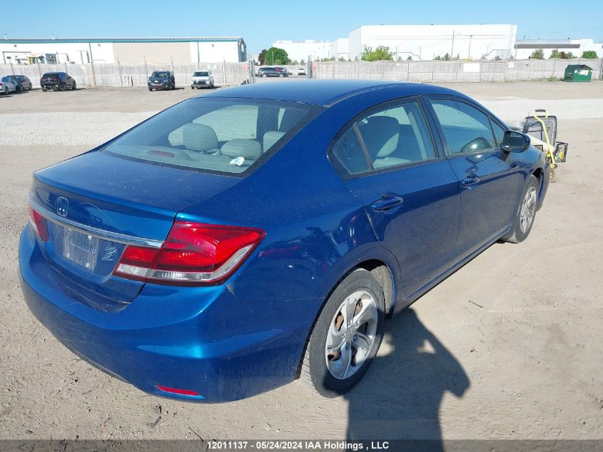 2014 Honda Civic Sedan VIN: 2HGFB2F46EH041828 Lot: 12011137