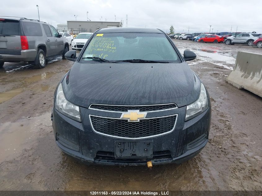 2012 Chevrolet Cruze VIN: 1G1PC5SHXC7281881 Lot: 12011163