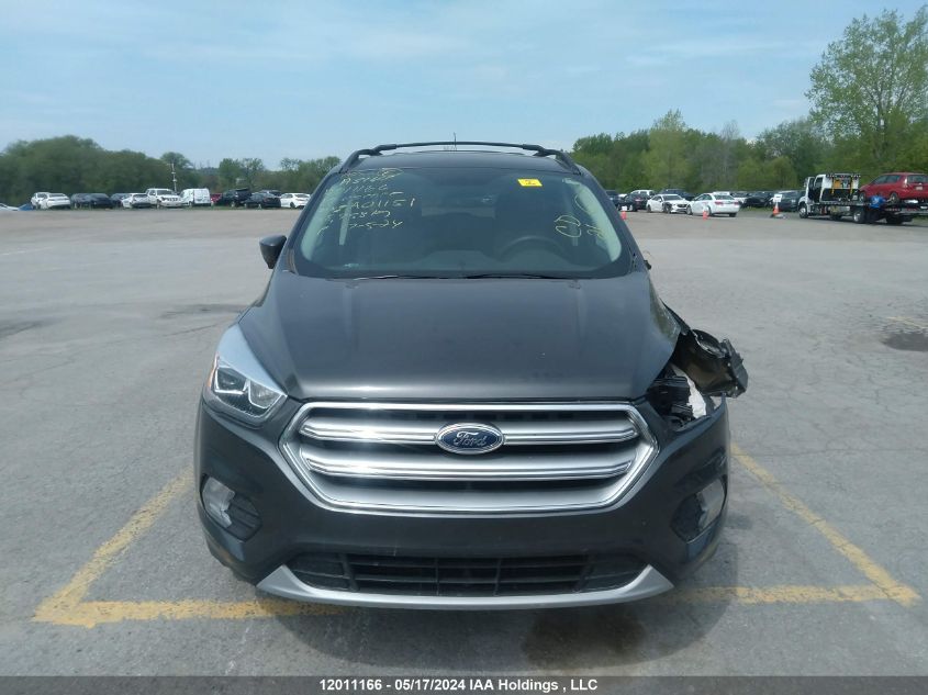 2017 Ford Escape VIN: 1FMCU9GD4HUA01151 Lot: 12011166