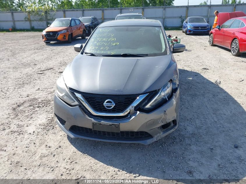 2016 Nissan Sentra VIN: 3N1AB7AP4GL674140 Lot: 12011174