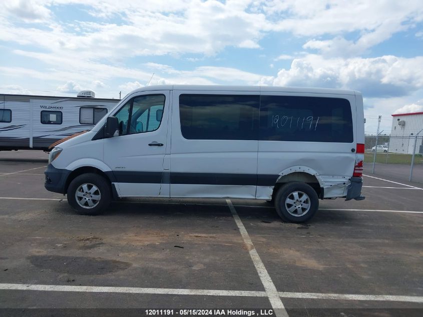 2014 Mercedes-Benz Sprinter 2500 VIN: WDZBE7DC2E5901856 Lot: 12011191