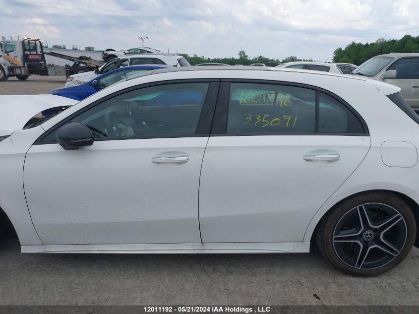 2022 Mercedes-Benz A-Class VIN: W1K3F4HB3NJ335091 Lot: 12011192