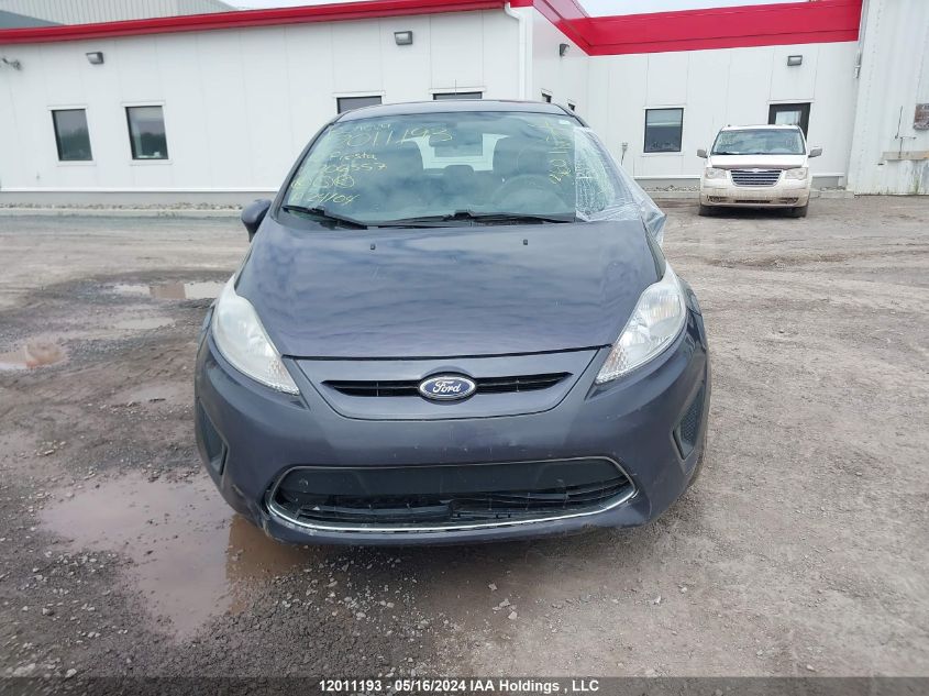 2012 Ford Fiesta Se VIN: 3FADP4EJ7CM206557 Lot: 12011193