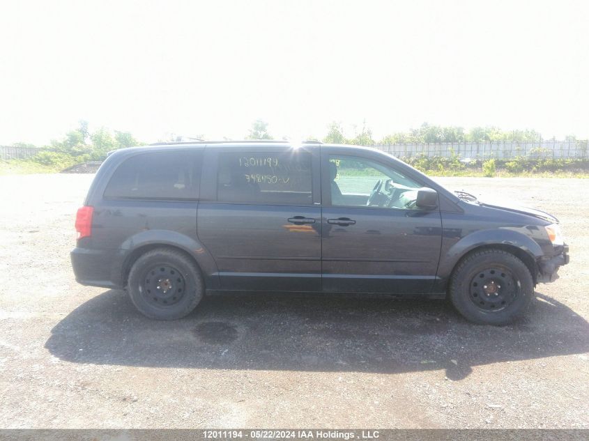 2013 Dodge Grand Caravan Se/Sxt VIN: 2C4RDGBG7DR748450 Lot: 12011194