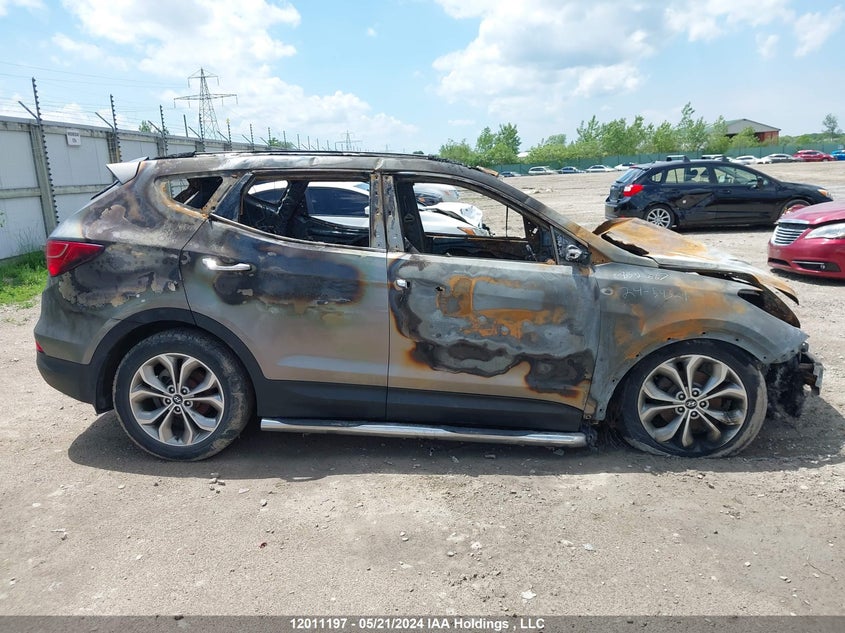 2014 Hyundai Santa Fe Sport 2.0T Se VIN: 5XYZUDLA1EG152667 Lot: 12011197