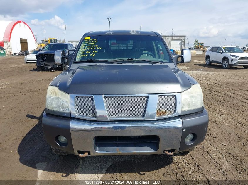 2006 Nissan Titan Xe/Se/Le VIN: 1N6AA07B46N501538 Lot: 12011200