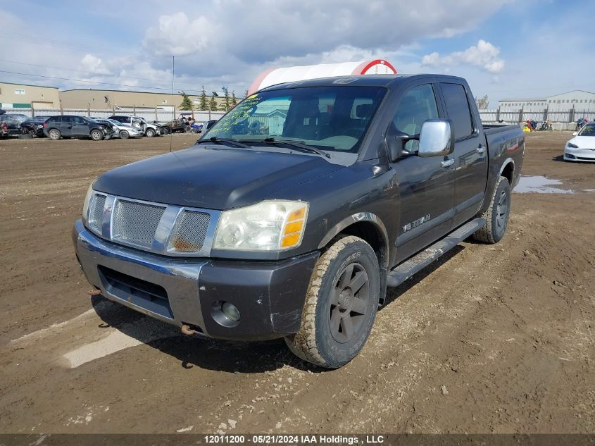 2006 Nissan Titan Xe/Se/Le VIN: 1N6AA07B46N501538 Lot: 12011200