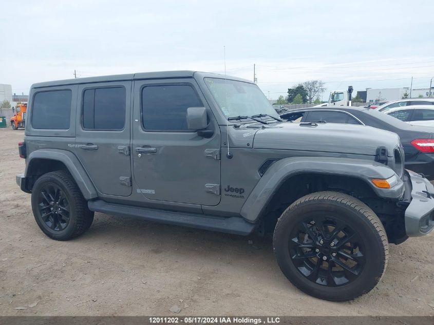 2022 Jeep Wrangler Unlimited VIN: 1C4HJXEG8NW193405 Lot: 12011202