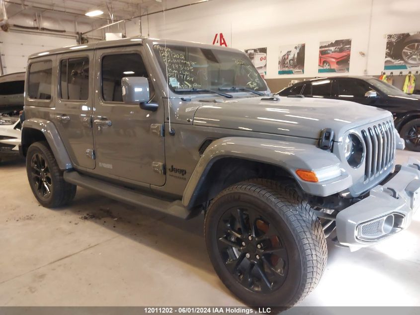 2022 Jeep Wrangler Unlimited VIN: 1C4HJXEG8NW193405 Lot: 12011202