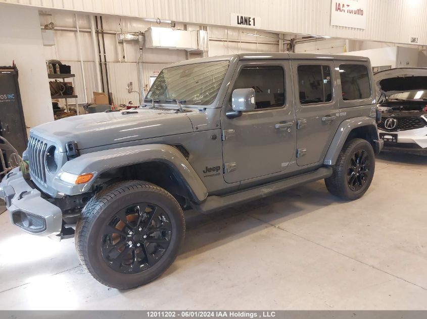 2022 Jeep Wrangler Unlimited VIN: 1C4HJXEG8NW193405 Lot: 12011202