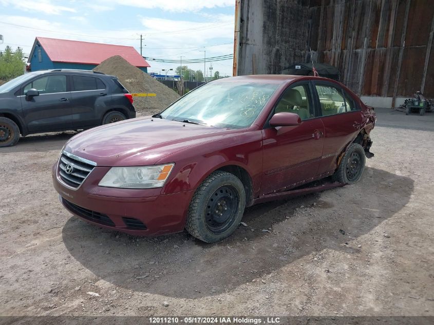 2009 Hyundai Sonata Gls VIN: 5NPET46C89H446404 Lot: 12011210