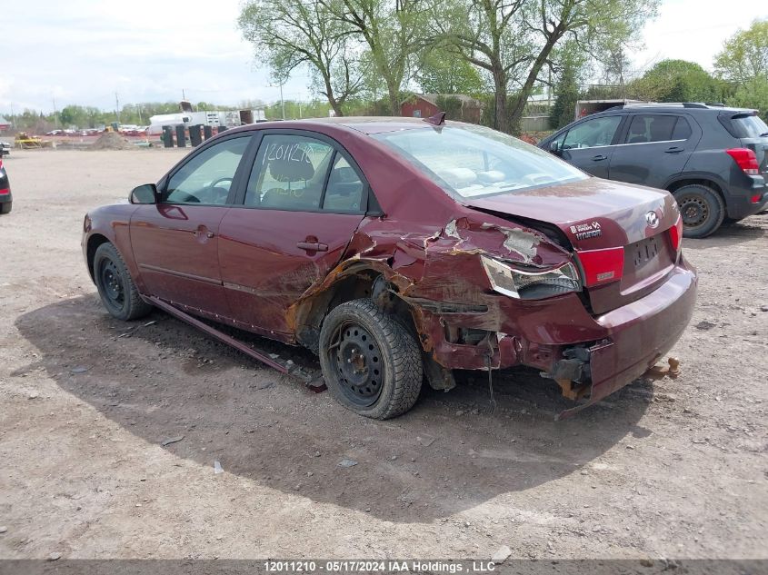 2009 Hyundai Sonata Gls VIN: 5NPET46C89H446404 Lot: 12011210