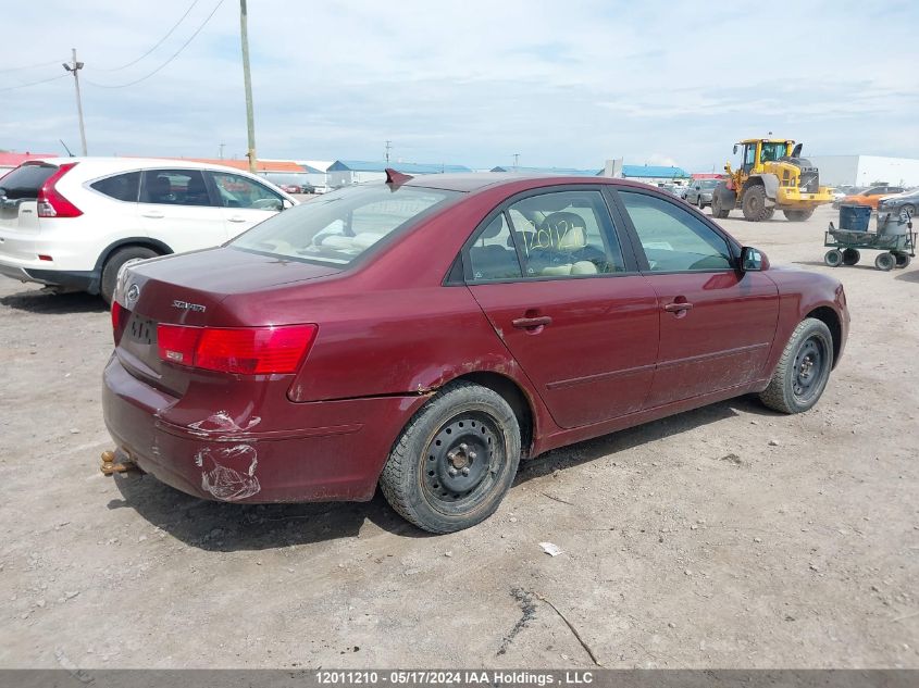 2009 Hyundai Sonata Gls VIN: 5NPET46C89H446404 Lot: 12011210