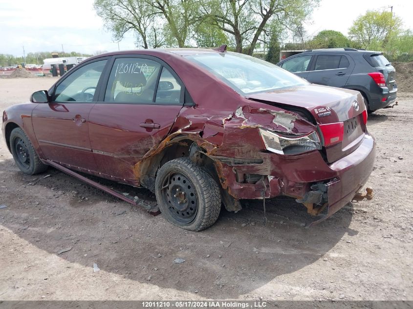 2009 Hyundai Sonata Gls VIN: 5NPET46C89H446404 Lot: 12011210