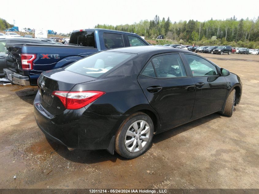 2016 Toyota Corolla VIN: 2T1BURHE1GC528163 Lot: 12011214