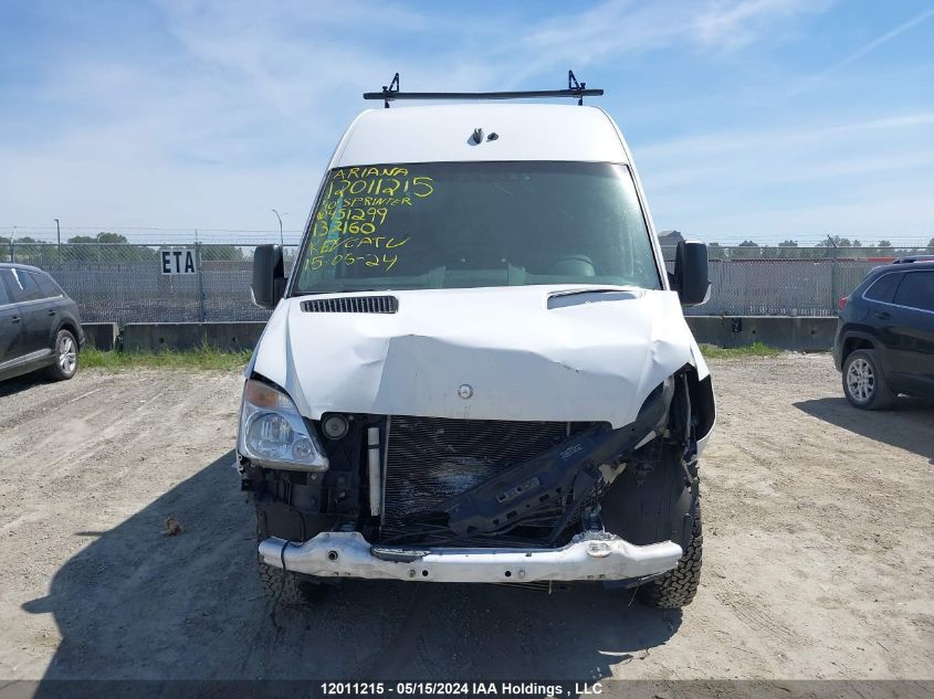 2010 Mercedes-Benz Sprinter 2500 VIN: WD3BE7CC5A5451299 Lot: 12011215