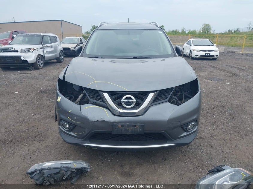 2015 Nissan Rogue VIN: 5N1AT2MV6FC815643 Lot: 12011217