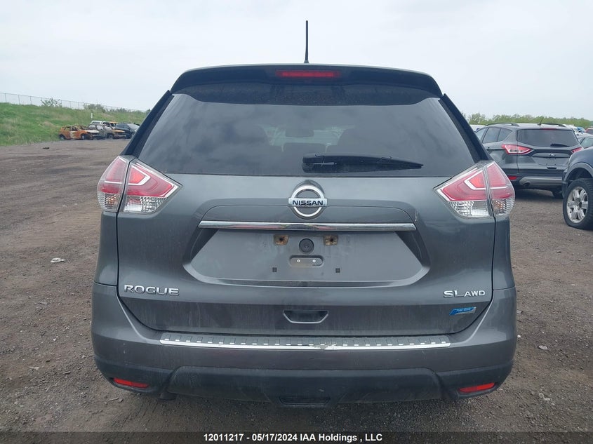 2015 Nissan Rogue VIN: 5N1AT2MV6FC815643 Lot: 12011217