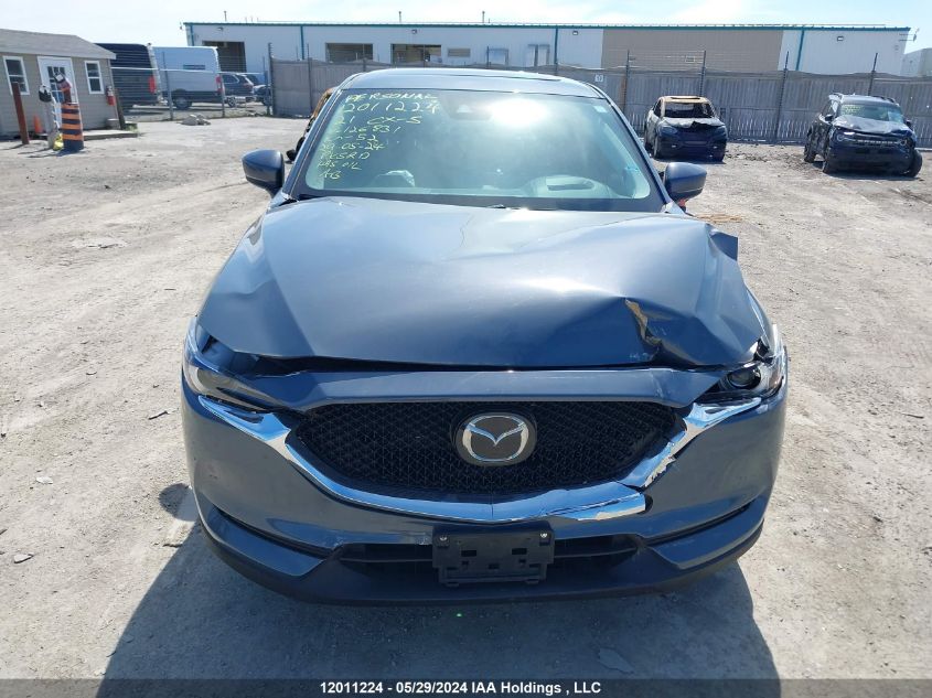 2021 Mazda Cx-5 VIN: JM3KFBDM6M0126831 Lot: 12011224