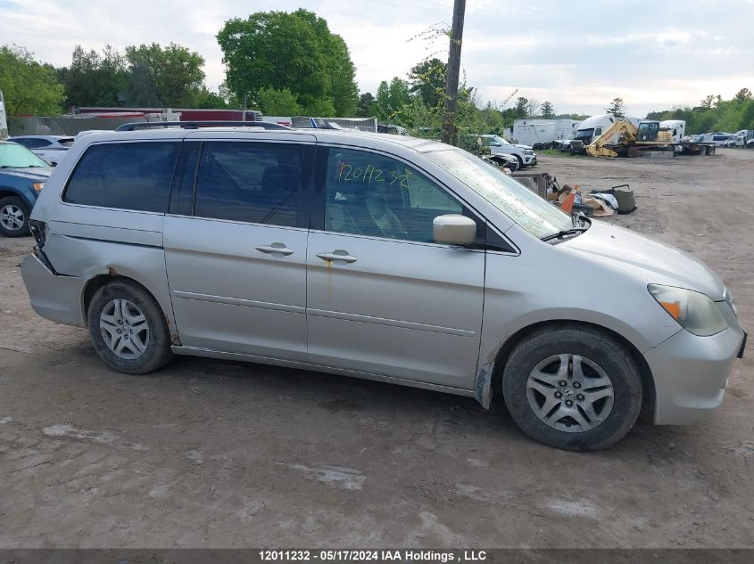 2005 Honda Odyssey Ex-L VIN: 5FNRL387X5B501133 Lot: 12011232