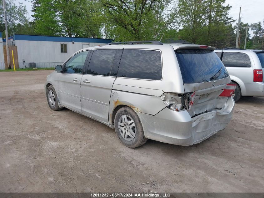 2005 Honda Odyssey Ex-L VIN: 5FNRL387X5B501133 Lot: 12011232