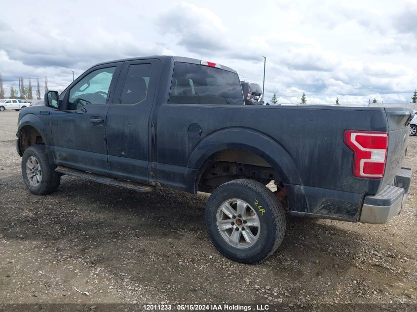 2018 Ford F150 Super Cab VIN: 1FTEX1EB4JKE10503 Lot: 12011233