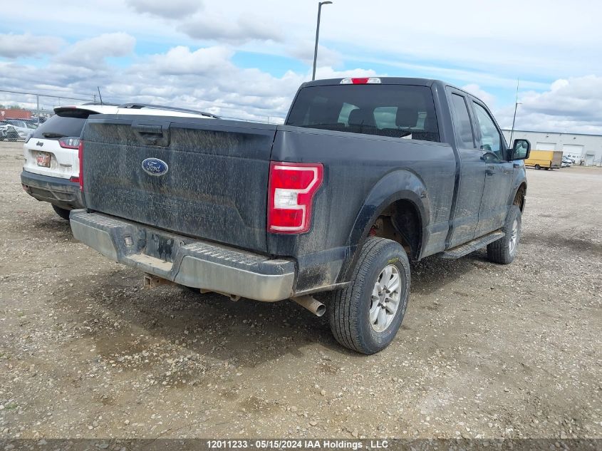 2018 Ford F150 Super Cab VIN: 1FTEX1EB4JKE10503 Lot: 12011233