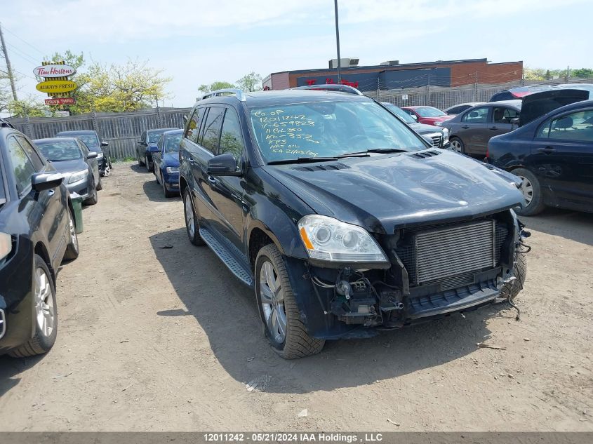 2011 Mercedes-Benz Gl-Class VIN: 4JGBF2FE6BA659828 Lot: 12011242