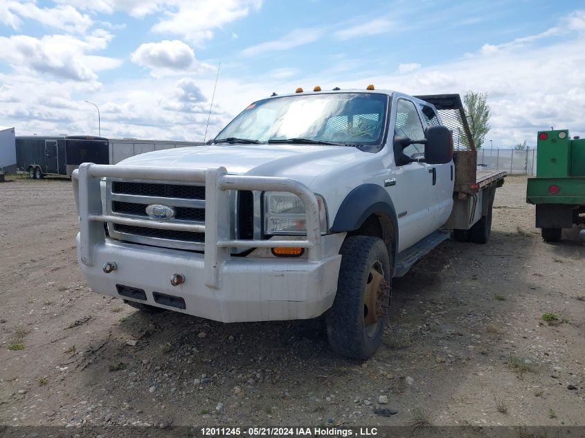 2006 Ford F550 Super Duty VIN: 1FDAW57P56ED25589 Lot: 12011245