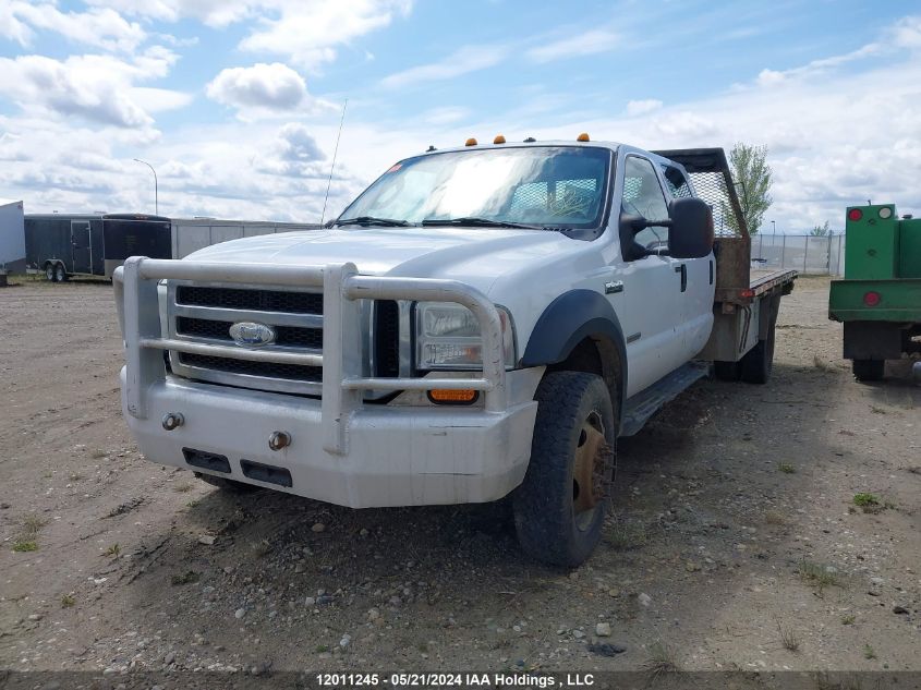 2006 Ford F550 Super Duty VIN: 1FDAW57P56ED25589 Lot: 12011245