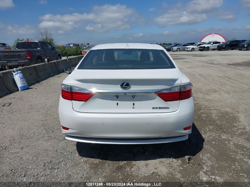 2013 Lexus Es 300H VIN: JTHBW1GG8D2011112 Lot: 12011249