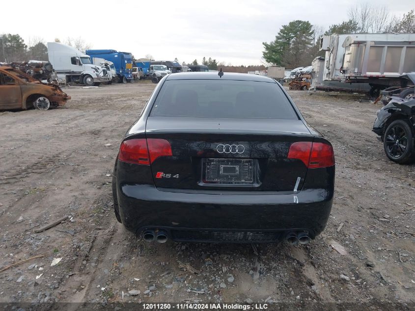 2007 Audi Rs 4 VIN: WUARU78E67N903001 Lot: 12011250