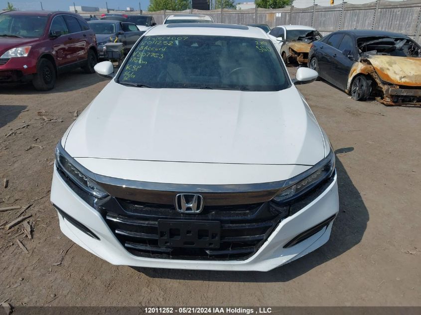 2018 Honda Accord Sedan VIN: 1HGCV1F35JA807763 Lot: 12011252