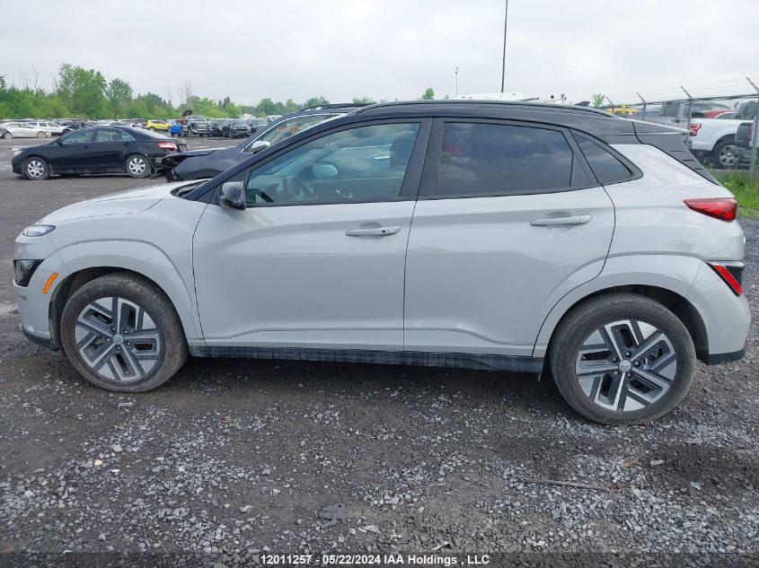 2023 Hyundai Kona Electric Preferred With Two-Tone Roof VIN: KM8K23AG1PU182693 Lot: 12011257