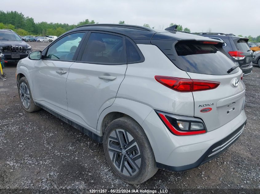 2023 Hyundai Kona Electric Preferred With Two-Tone Roof VIN: KM8K23AG1PU182693 Lot: 12011257