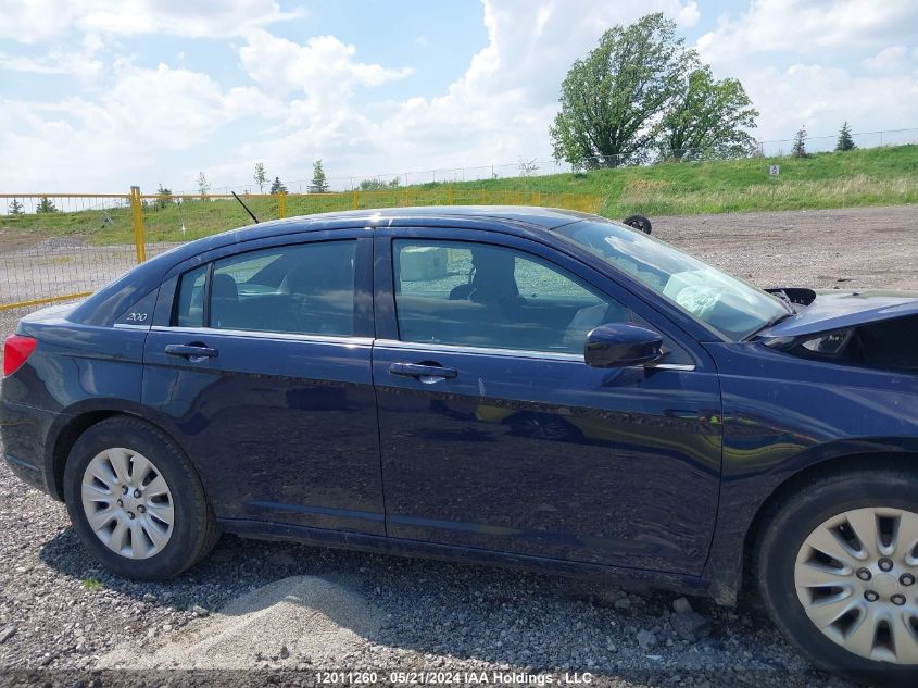 2014 Chrysler 200 Lx VIN: 1C3CCBAB3EN232025 Lot: 12011260