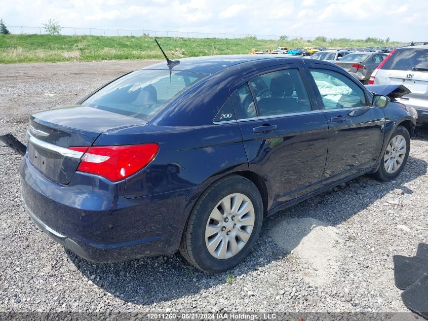 2014 Chrysler 200 Lx VIN: 1C3CCBAB3EN232025 Lot: 12011260